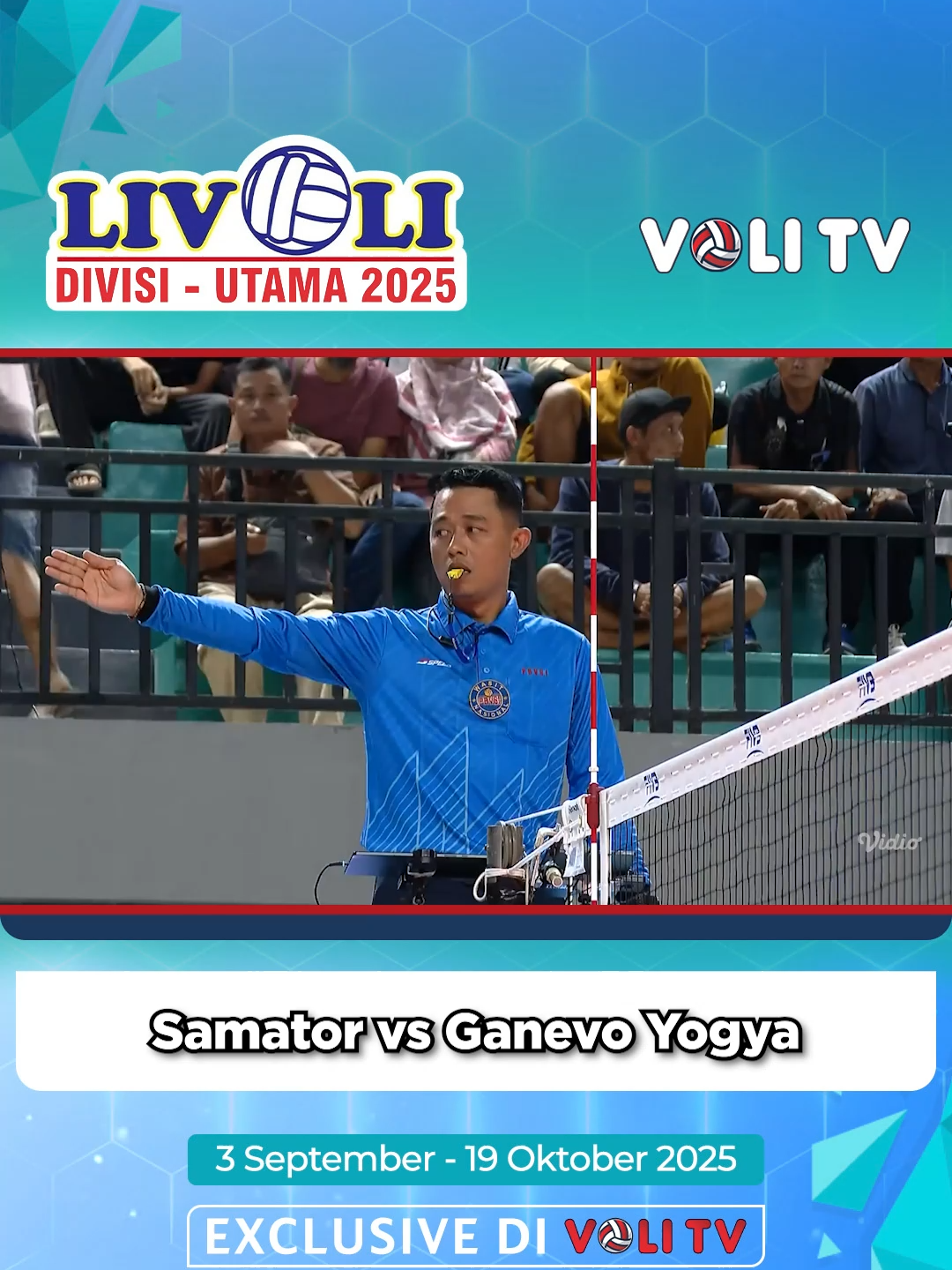 Highlight Putra - Samator vs Ganevo Yogya ! Saksikan LIVOLI DIVISI - UTAMA hanya di Voli TV dan Voli TV 2 ! 📺 #Livoli2025 #Bolavoli #voliindonesia #voli #livoli #livolidivisiutama #Championship #indonesian #Men #Women #VoliTV #VoliTV2