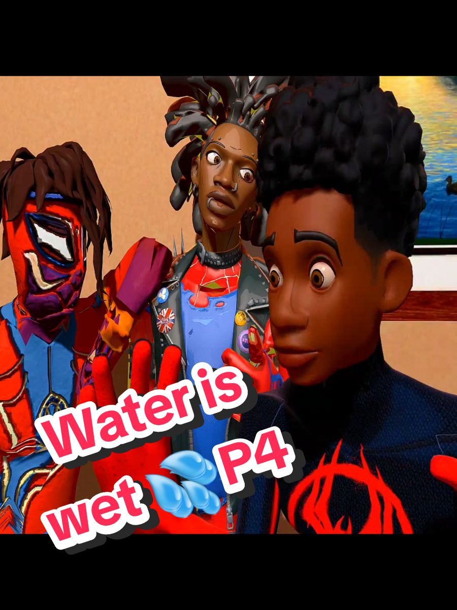 Water is wet 💦 P4 #animation #garrysmod #fyp #spiderverse #milesmorales 