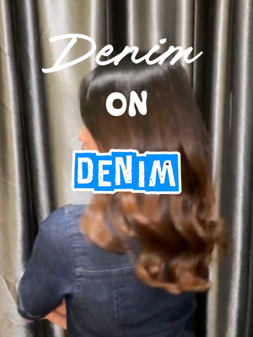 Baju & rok denim ini bikin look kamu keliatan classy and effortless! 💙 #denimondenim #denimyouway #rekomendasifashion #denimskirt #ootdinspiration 