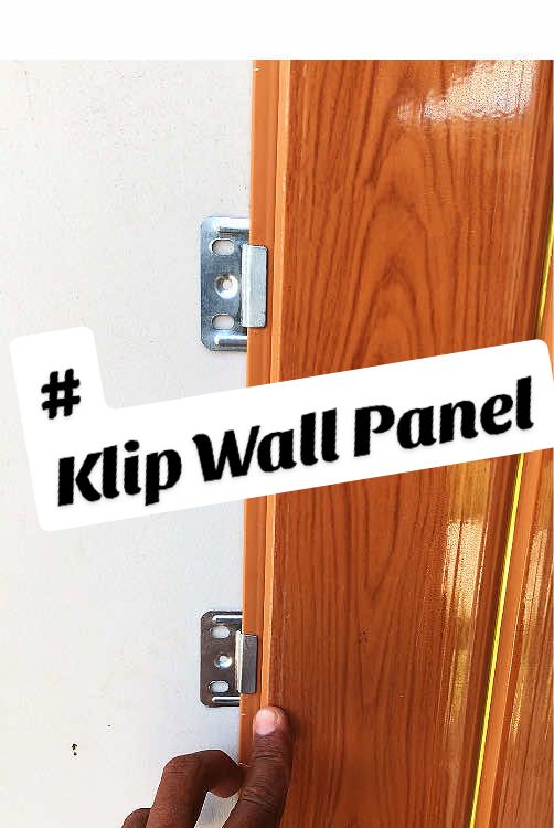 klip wall panel yang sangat membantu dalam pemasangan wall panel dan lebih hemat biaya #klipwallpanel #klipwpc #lemwallpanel #lemwpc 