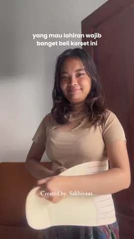 Busui wajib banget beli korset ini 🤩✨ #korset #fyppppppppppppppppppppppp #fypシ #korsetperut 
