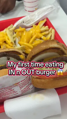 It was sooo good😫😭 #fyp #Foodie #cali #innout #california 