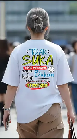 hidup bukan untuk membuat anda terkesan #kaos #kaoskatakata #kaosviral #kaosdistro #fyp 