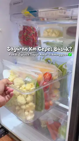 Membalas @Silvia Sari354 mumpung masih harga promo nih, cek keranjang yah.  Bunda” yg suka belanja mingguan, pakai Ziplock solusi banget deh #ziplock #foodprep #plastikziplock #ziplockbag #wadahsayur 