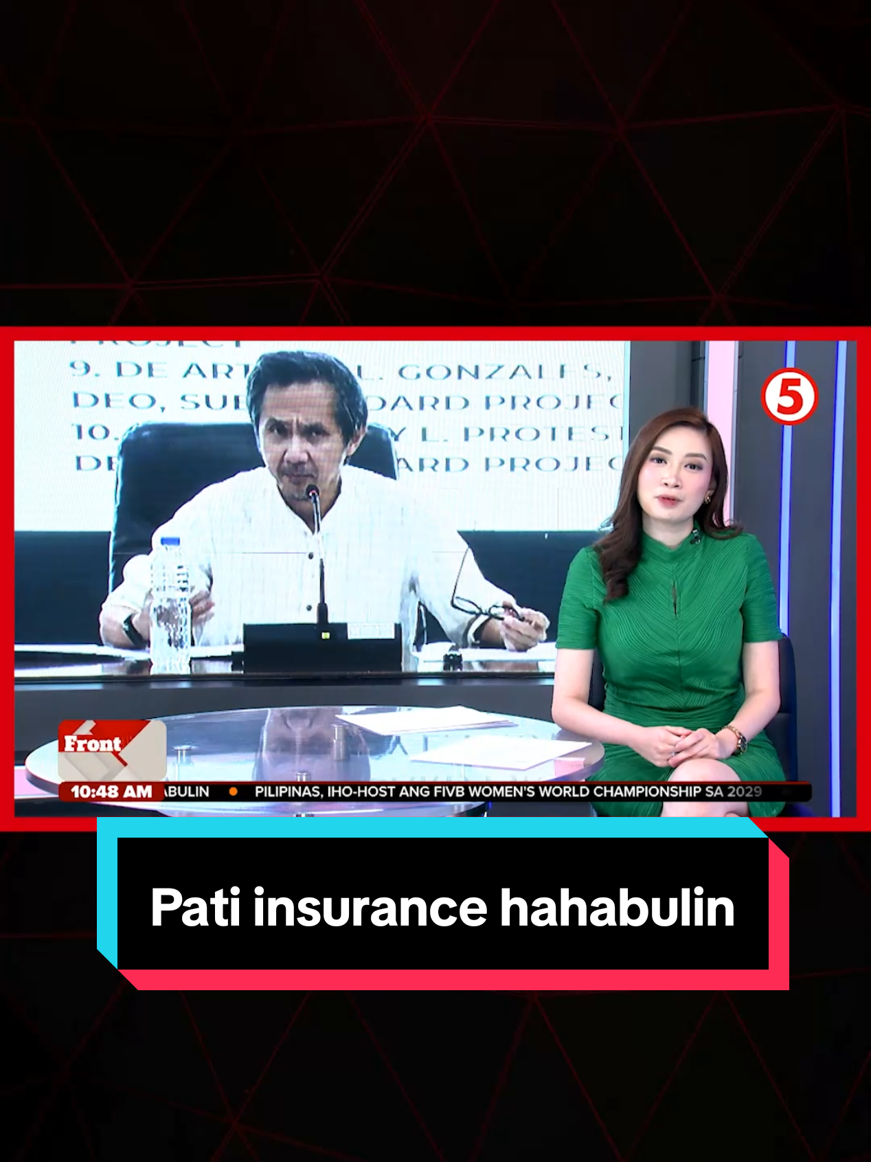 #FrontlineExpress | Iginiit ni DPWH Sec. Vince Dizon na dapat imbestigahan hindi lang ang mga contractor kundi pati insurance companies na kaakibat ng flood control projects.