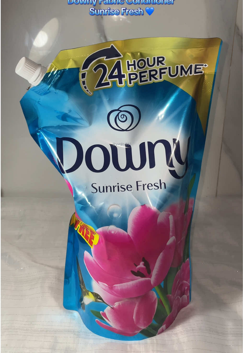 1.5L of Downy Fabric Conditioner 💙 Sunrise Fresh 😍💙 #downy #downyph 