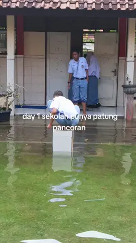 #banjir #fyp #pancoran #sekolah #smanda 
