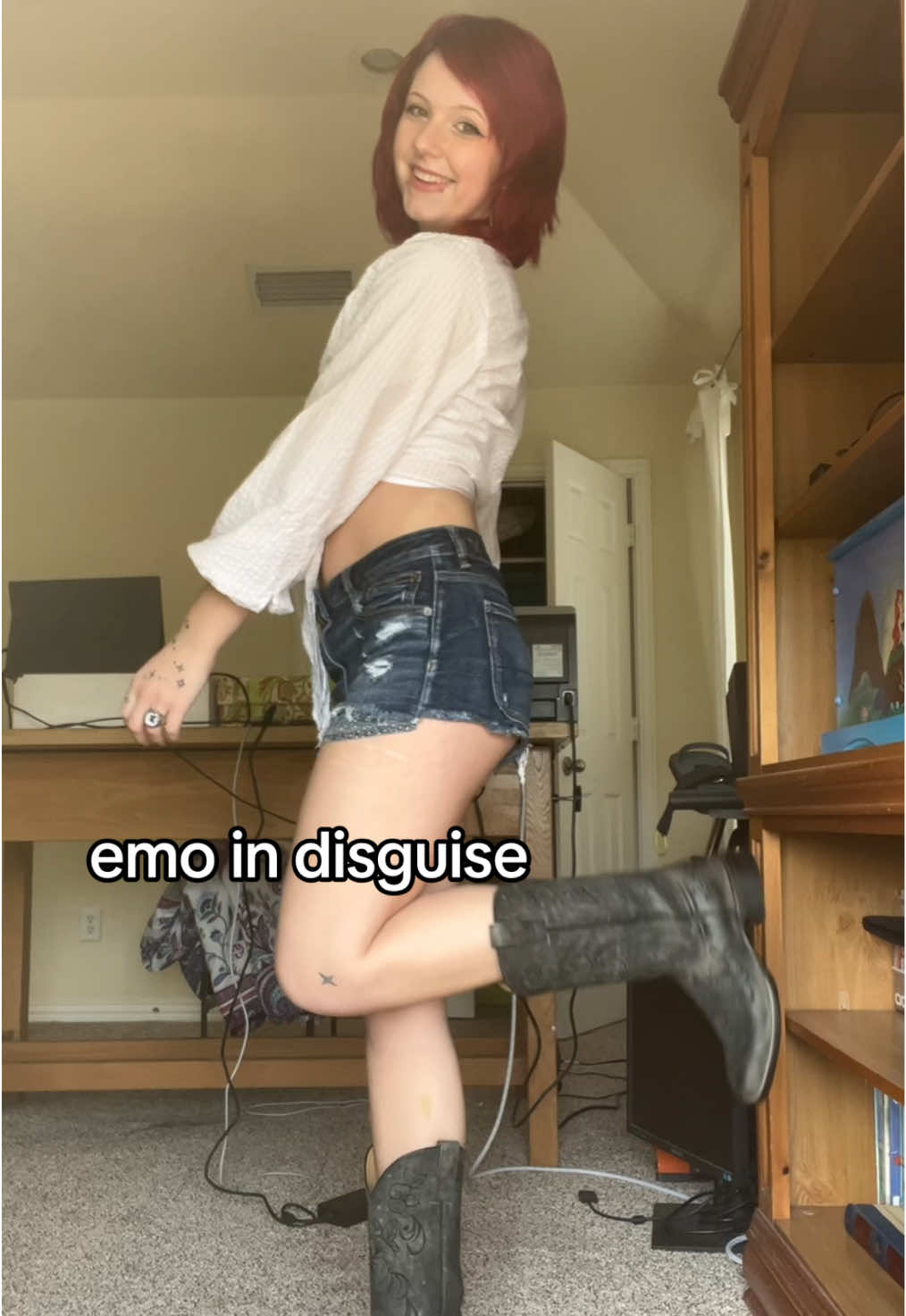 i do in fact wear cowboy boots 🤠