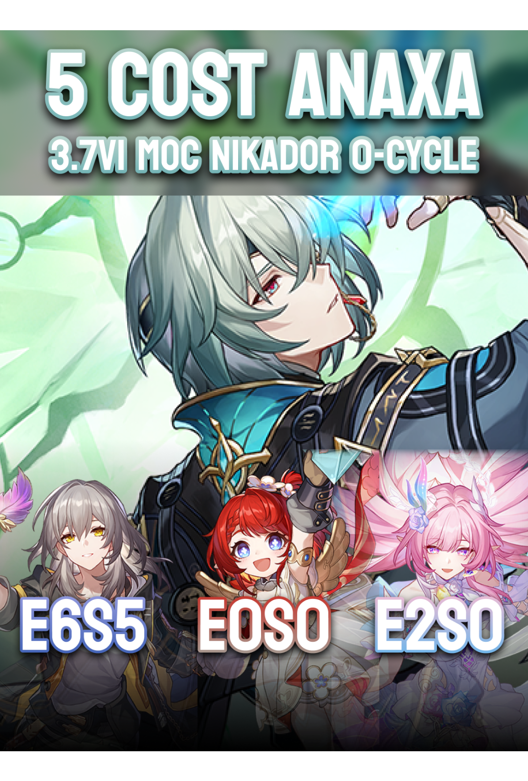 50+ TRIES, 70 GB OF MEMORY LOST ON IT, I HATE RNG😡😡😡 [HSR 3.7v1] Anaxa E0S0(BP S5), Cyrene E2S0(Herta S5), RMC E6S5(New LC S5, Event?), Furina E0S0(DDD S5), 3.7 MoC 0-cycle Nikador, 5 COST . . . #hsr #honkai #HonkaiStarRail #anaxa #cyrene 