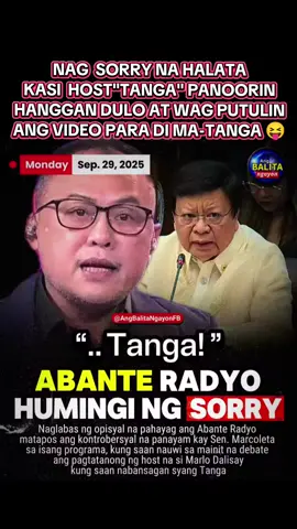 NAG SORRY KASI HOST 