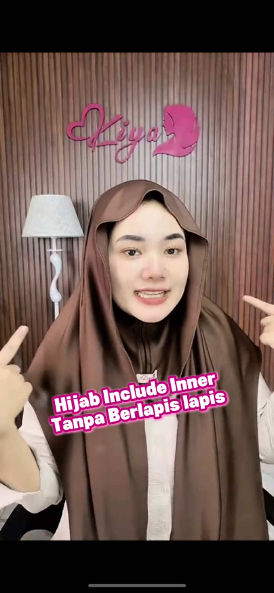 Gak perlu pakai hijab berlapis lapis lagi🥰🫰🏻 #PashminaInnerNinja #HijabPadma #HijabKiya #gajiansale #promoguncang1010 