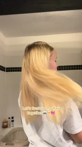 ⚠️TW : Fettige Haare am Anfang || Liebe das Ergebnis :)) #hairtok#girlssupportgirls #foryoupage#goviral#blonde