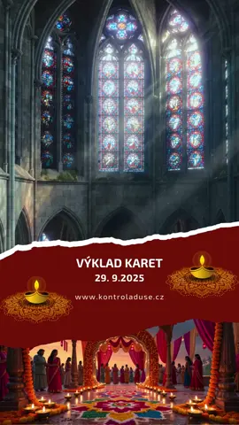 📜 Dnes 29. 9. 2025: Výklad karet Dnešek vás může postavit na rozcestí. ⚖️ Rozhodnutí, které uděláte, bude mít větší význam, než se zdá – a možná v sobě nese i ozvěnu minulých zmeškaných příležitostí. To může vyvolávat nejistotu a pocit, že nevíte, kudy dál. Karty vás vedou k tomu, abyste se opřeli o svou intuici a srdce. ❤️ Současně si ale udržte rovnováhu mezi city a rozumem – jen tak najdete cestu, která vás skutečně posune. Nebojte se otevřít a svěřit někomu blízkému, pokud cítíte, že sami to dnes nezvládnete. 🤝 Podpora od druhého člověka vám může dát nadhled i klid, který potřebujete. ___ Projekt je změřený na výklad karet ♥️, výklady jsou na jednu otázku nebo je možný velký osobní výklad na 60 minut. 🔮 Pokud vás zajímají i rituály pak je možné se objednat na rituály Lásky, Hojnosti a prosperity i Zdraví na energetické úrovni. Specializuji se i na odbloky různých vrstev a témat. Vše, co hledáte, už máte uvnitř sebe ♥️ Pokud máte zájem o osobní výklad, pište do zpráv nebo se objednejte na: kontroladuse.cz #kontroladuse #vykladkaret #tarot #tarotovekarty #pracesenergiemi #energetickeleceni #duchovnicesta #osobnirozvoj #meditace #sebepoznani #vnitrniklid #harmonizace #odblokovani #duchovniporadenstvi #kyvadlo #metodasrt #energetickecisteni #cisteniprostor #duchovnilecba #alternativnimedicina #vesteni #intuice #spiritualnirust #pozitivnienergie #afirmace #duchovniprobuzeni