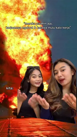 demi allah beneran dipisah anjir kebanyakan ketawa bedua 😭🙏🏻