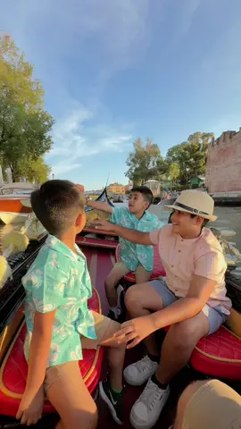 Not just a gondola ride, but a family affair 🛶💕 #Venice #FYP #ForYou #bollywoodvibes #traveltok 