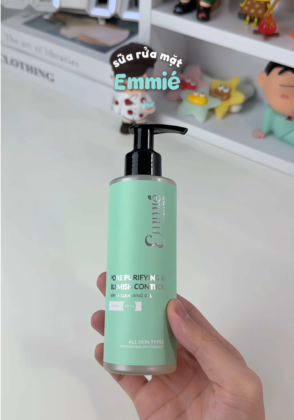 một em sữa rửa mặt dạng gel mà tui thấy dùng ưng nhất 😚 #suaruamat #skincare #lamdep #emmié #duyyhungreview 