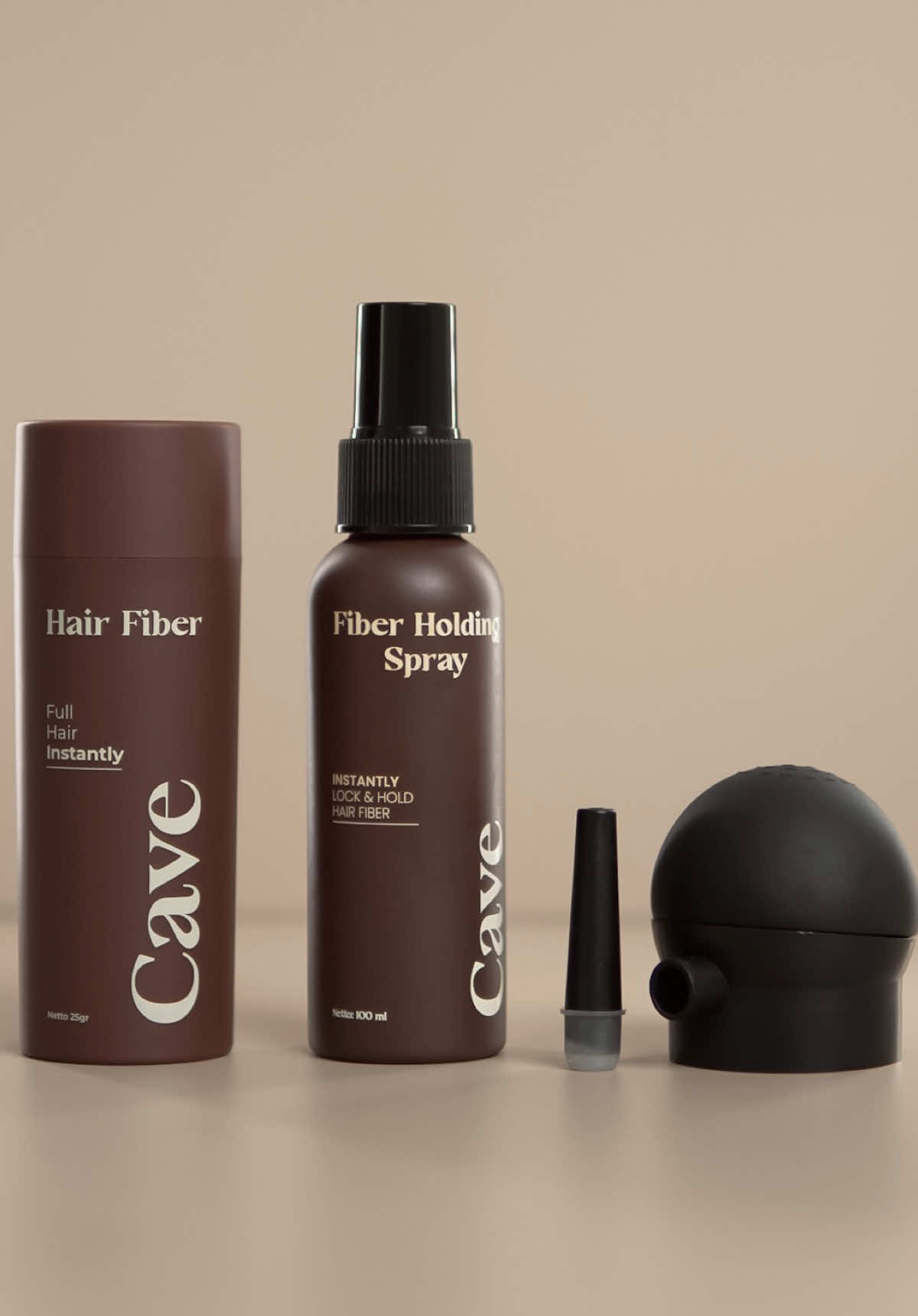 Solusi buat rambut jarang agar lebih tebal dan bervolume, Pastinya jadi makin percaya diri. Dilengkapi dengan holding spray agar Cave Hairfiber lebih kuwat tanpa khawatir luntur. Recommended  @CAVE Men's Grooming  #CaveHairFiber #HairFiberCowok #HairFiberforMen #StylingInstan 
