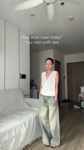 Thêm 1 outfit mí quần jean @bycamcam #fyp #autumnvibes #outfitideas #ziaghetban 