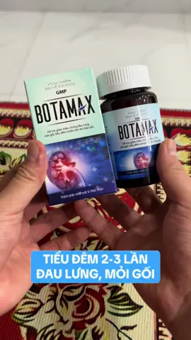 Viên uống hỗ trợ bổ thận, hỗ trợ g.iảm tiểu đêm từ các loại thảo dược quý #xuhuong #bothan #giamtieudem #botamax #tieunhieulan 