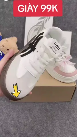 Giày Thể Thao Nữ Đế Cao 4cm Chữ mui mã w 3#giaydep #giaythethao #xuhuongtiktok 