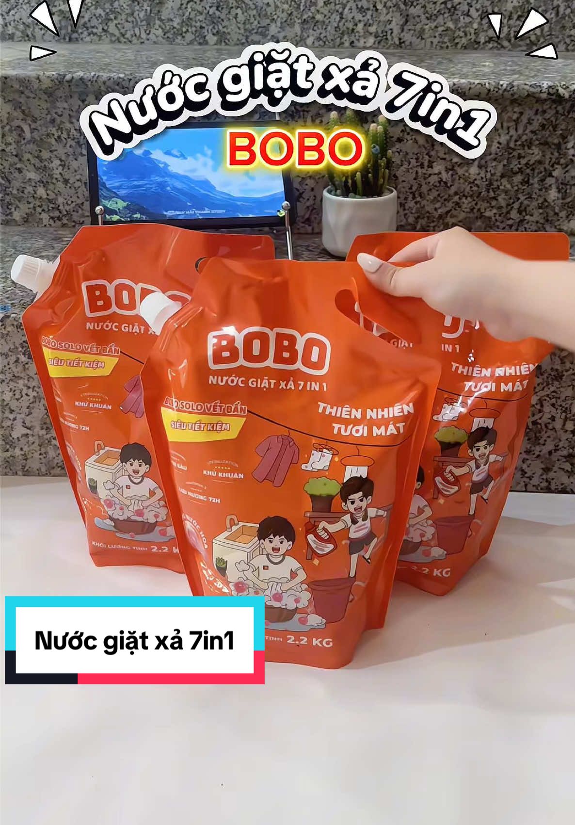 -Em nước giặt 7in1 nhà BoBo siêu thơm mn ơi, đang có nhiều ct km trang thủ săn nha #nuocgiatxa7in1 #nuocgiatxa #nuocgiatxabobo #bobo #fyp 