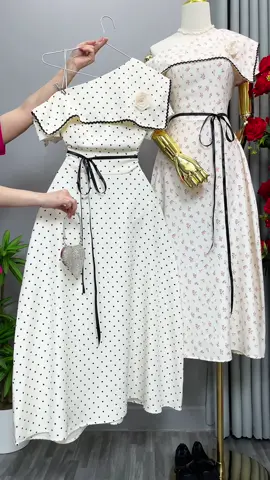 Váy trễ vai đi tiệc siu xinh ce ơiiii #vayxinh #vayditiec #macdepmoingay #TikTokFashion #xuhuong 