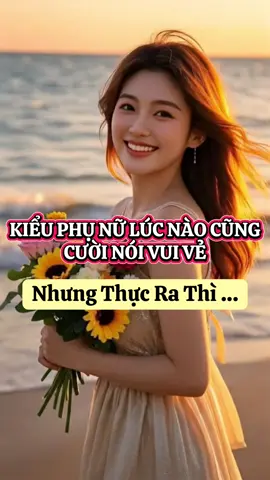Hãy thử một lần thấu hiểu phụ nữ hay cười 🌺  #tamlyhoc #phongcachsong #phunuhienđai #yeubanthan #PhatTrienBanThan 