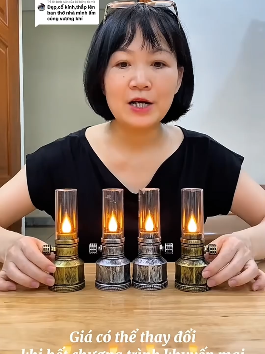 Làm Mới Không Gian Thờ Cúng Với Đèn Thờ Phong Cách Cổ Điển + Tặng Kèm Pin + Miễn Phí Ship