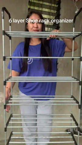 Andami mo na maiilagay na sapatos dito #shoerack #shoerackorganizer #6layershoerack #shoeorganizer 