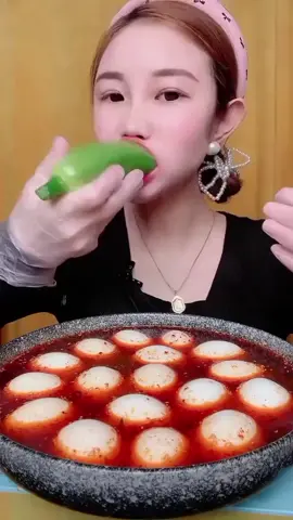 Mukbang telur pedas 🤤🤤 #promomakangajian #mukbang #asmr #FoodLover #viral 