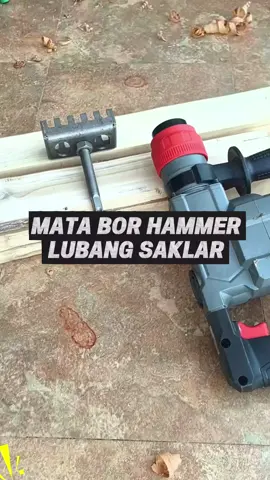 Buat lubang saklar jadi mudah dengan menggunakan mata bor pembobok ini 😎 #stopkontak #stoplampu #AlatPertukangan #matabor 