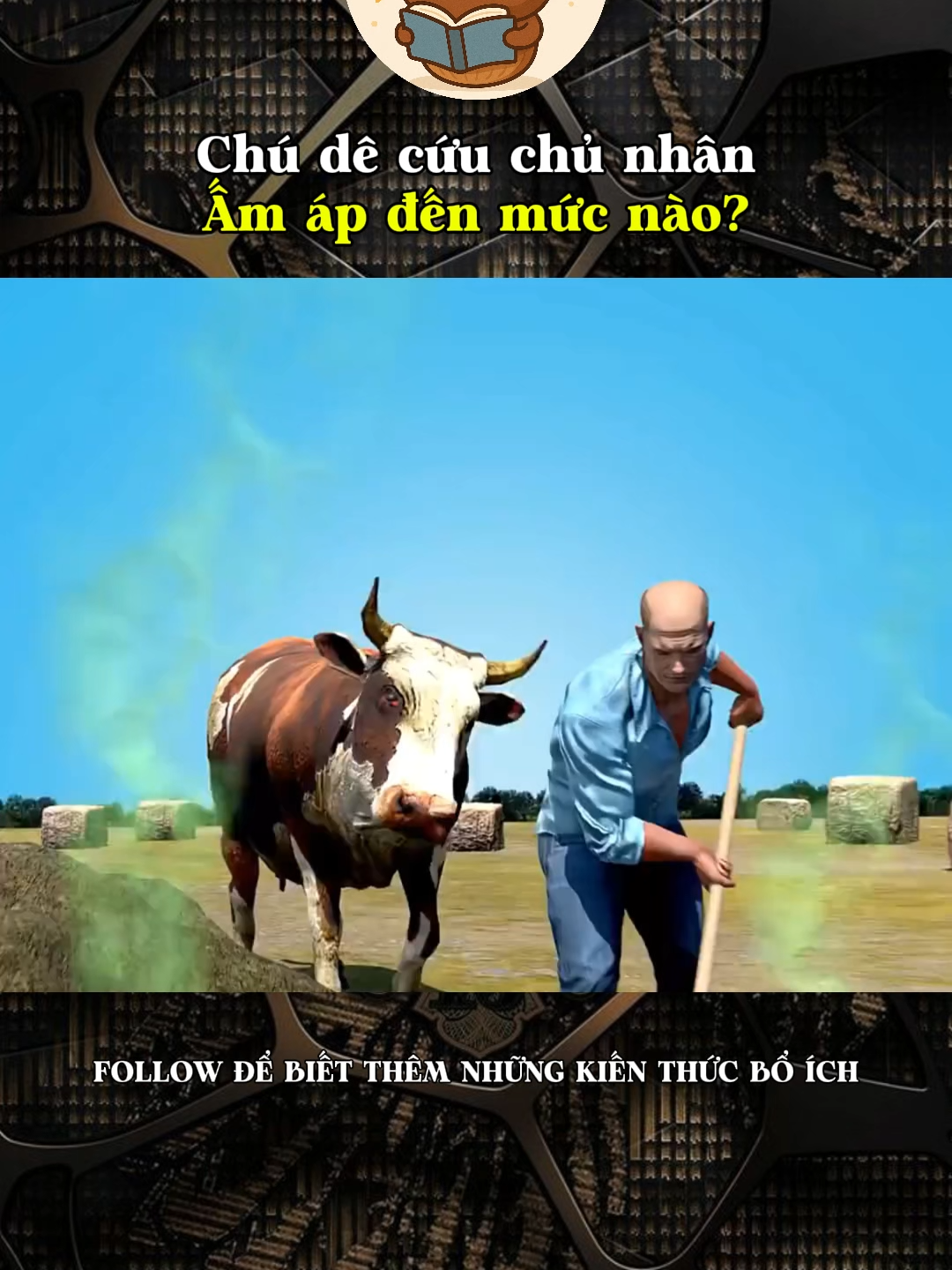 Chú dê cứu chủ nhân Ấm áp đến mức nào?#kienthucthuvi #khoahoc #khampha #LearnOnTikTok #kienthuc