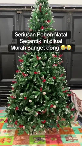 Pohon Natal semewah ini Dapet Potongan harga jadi murah banget, jangan sampai kehabisan promonya ya. Mewah dan lengkap dikirim sama dekorasinya juga ya kalo kamu co nya kode Variasi putih #pohonnatal #natal #harinatal #merrychristmas #merrychristmas🎄 