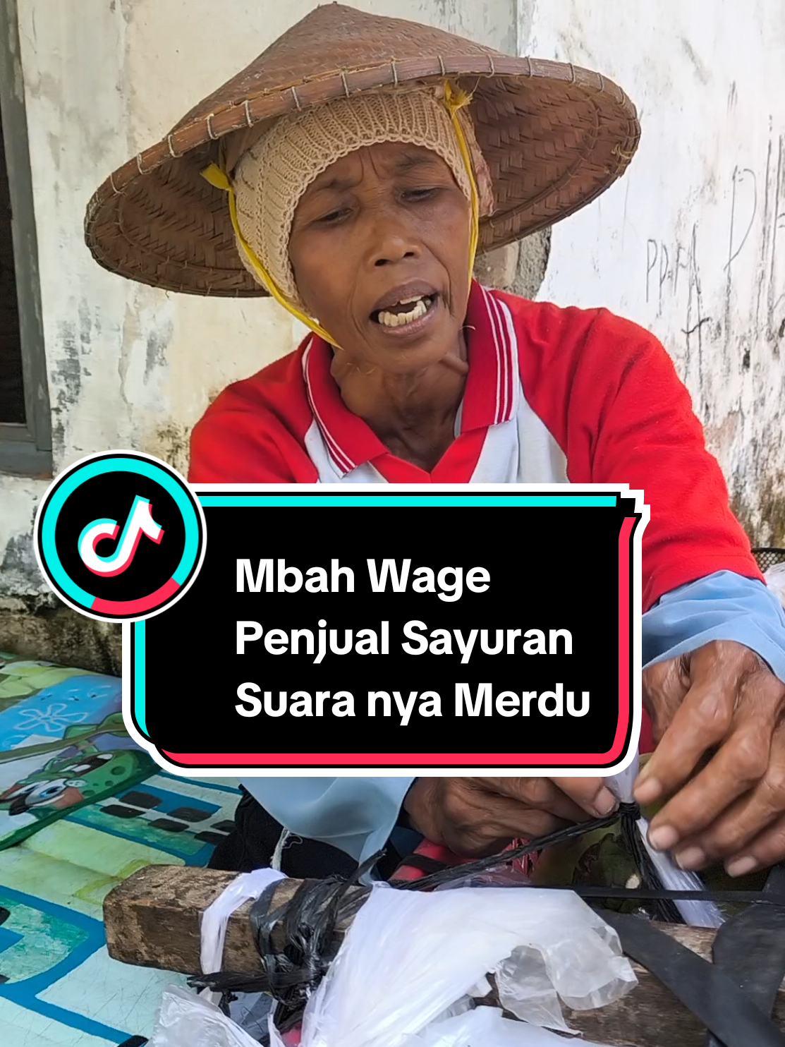 mbah wage Lagi ber senandung salam buat pak @prabowoidn @partaigerindra #bakulsayurviral 