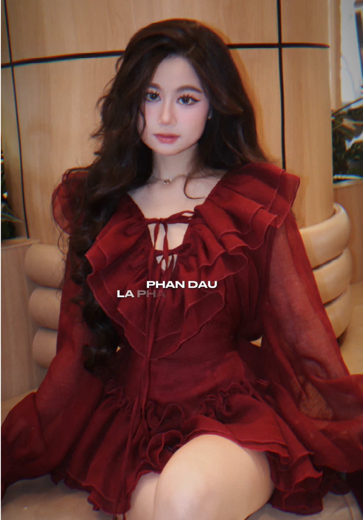 Màu đỏ chứng tỏ là iuuuu😌#viral #outfit #hanghottrend 