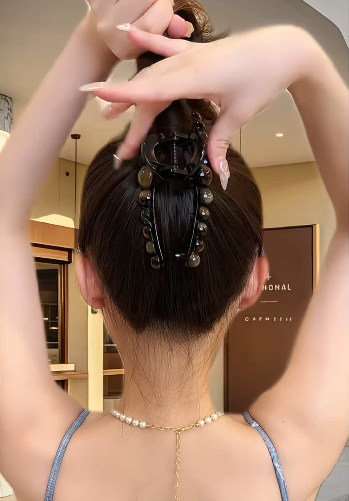 Kẹp tóc kiểu này xinh ghê 🥰🥰