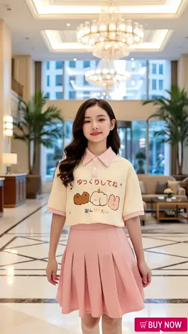 Áo polo xinh cho bé #xh #aobegai #aopolo #viral 