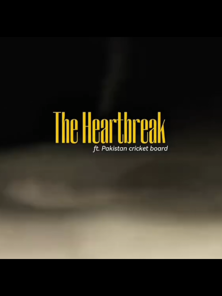 The heartbreak ft. Pakistan cricket Board #terding #foryou #foryoupage #unfrezzmyaccount 