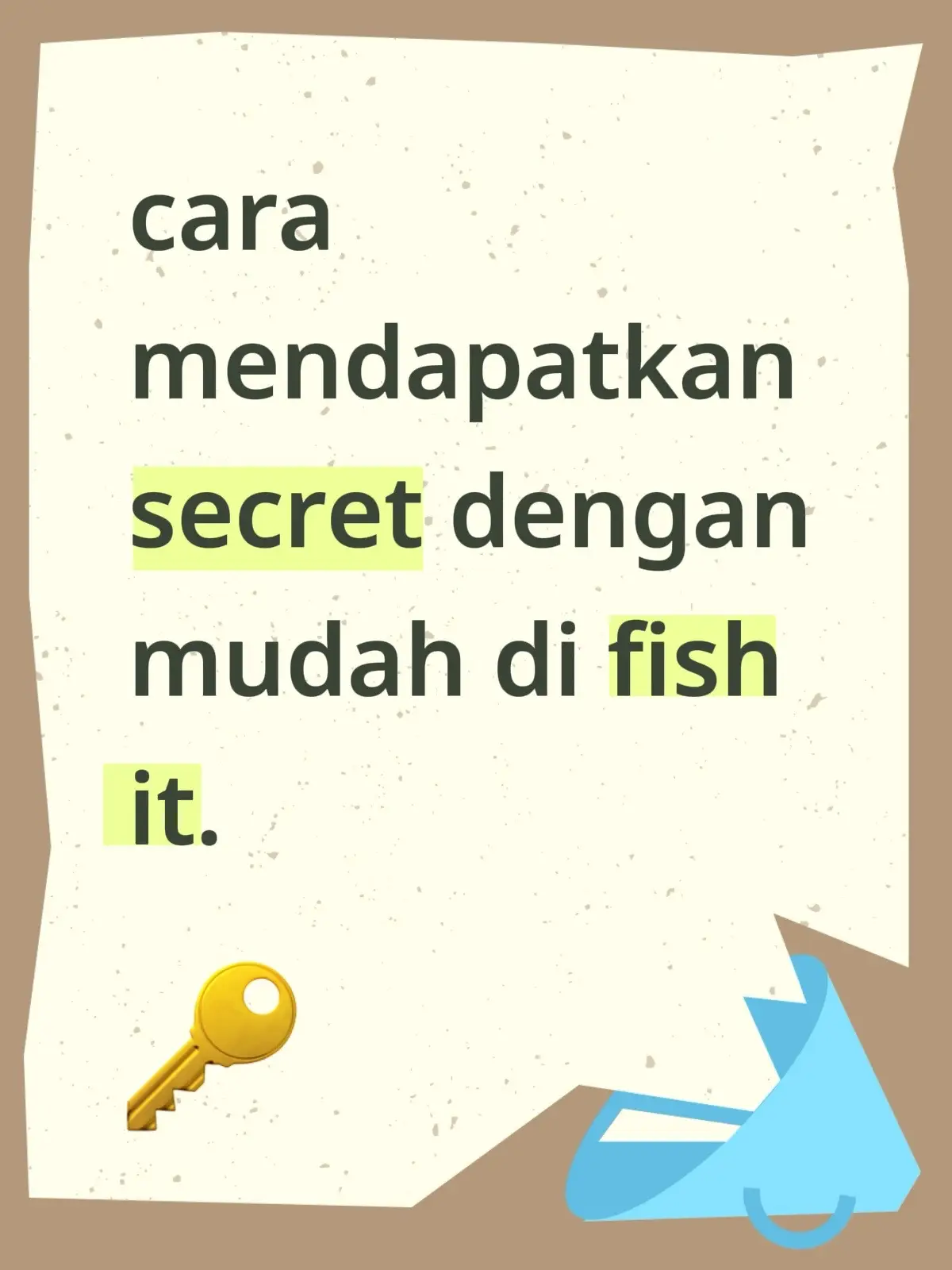mudah bukan? #talonbaik #fishit #robloxindonesia 