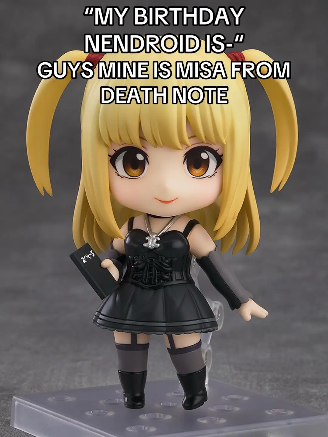 #fyp #birthdaynendroid #misadeatnote #nendroid #anime 