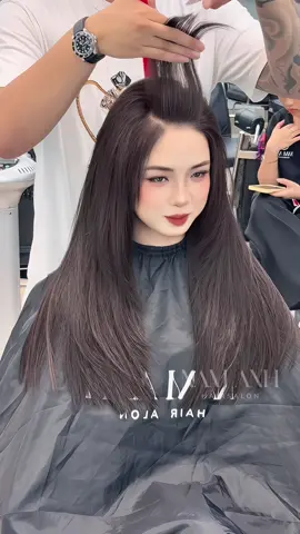 Duỗi Thuần Chay Xinh Như Yến Nhi Kiwii 😍😍😍 From tóc cực hack tuổi #namanhhairsalonn #yennhikiwi 
