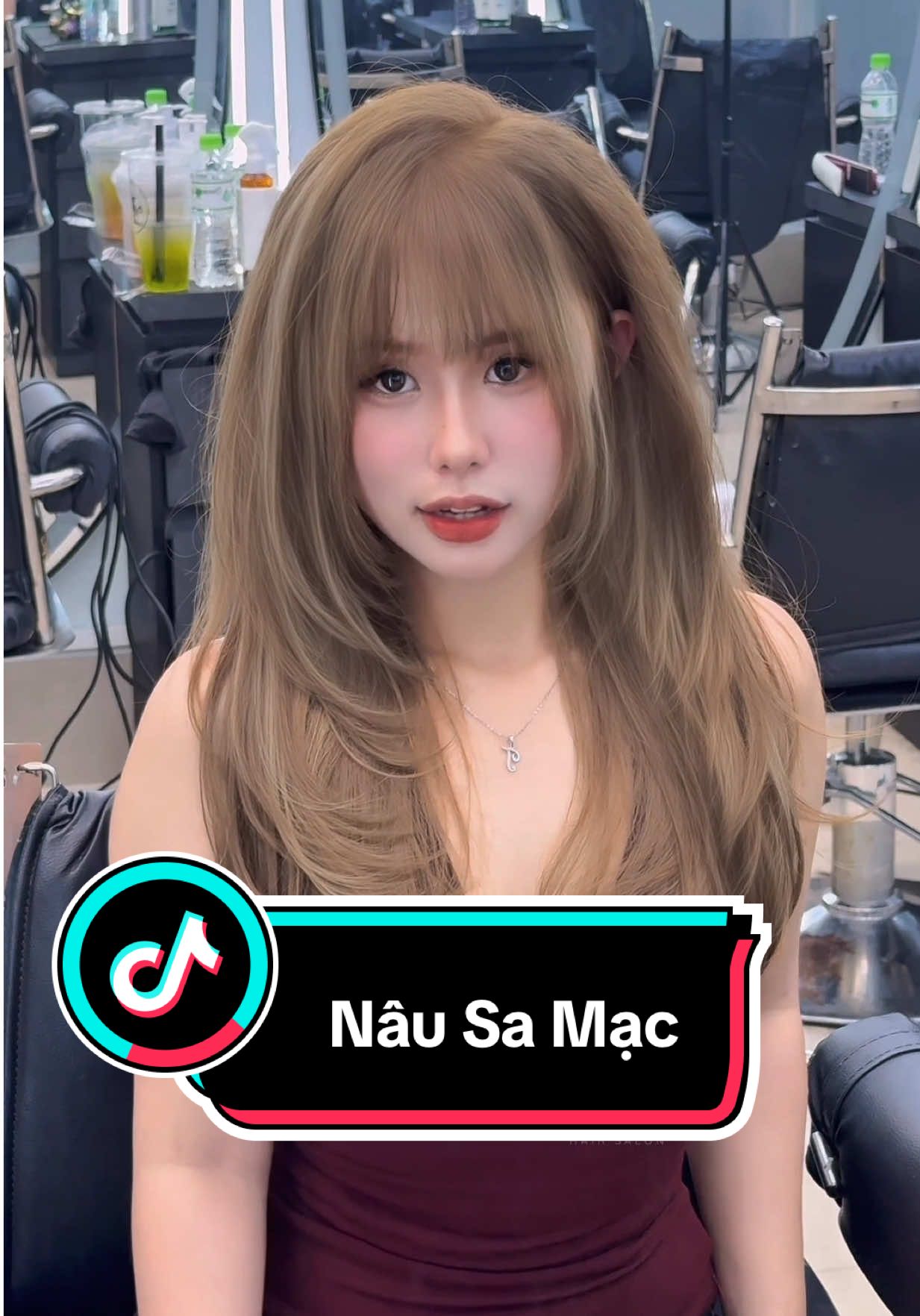 Tone màu cực đỉnh siêu tone da luôn nha mấy ní tham khảo nhé #queenhairsalonquan7 #queenhairsalonq9 #queenhairsalon #xuhuongtiktok 