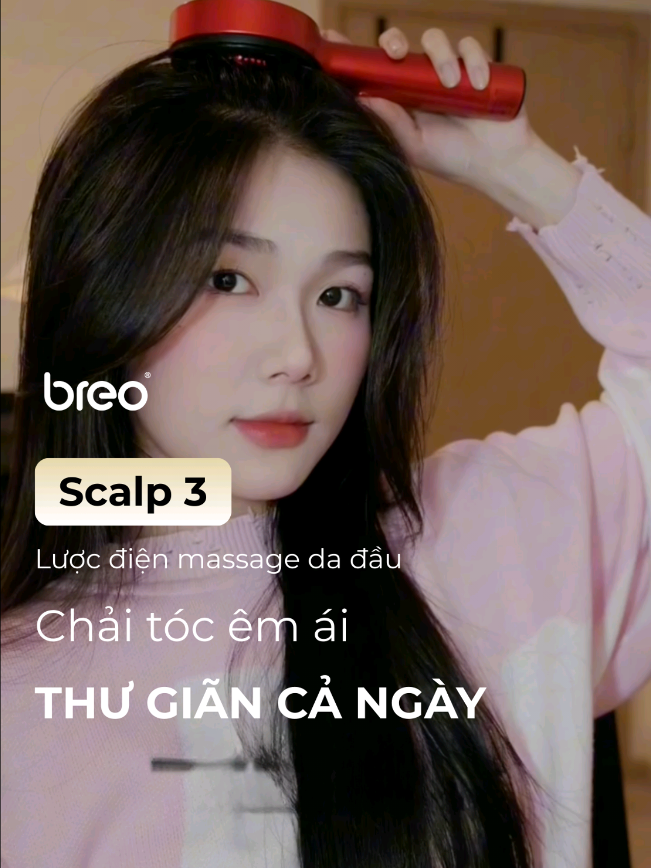 Chẳng phải việc chăm sóc mái tóc là sự thư giãn tuyệt vời sao? #breovietnam #breoscalp3 #haircare #relax #foryou 