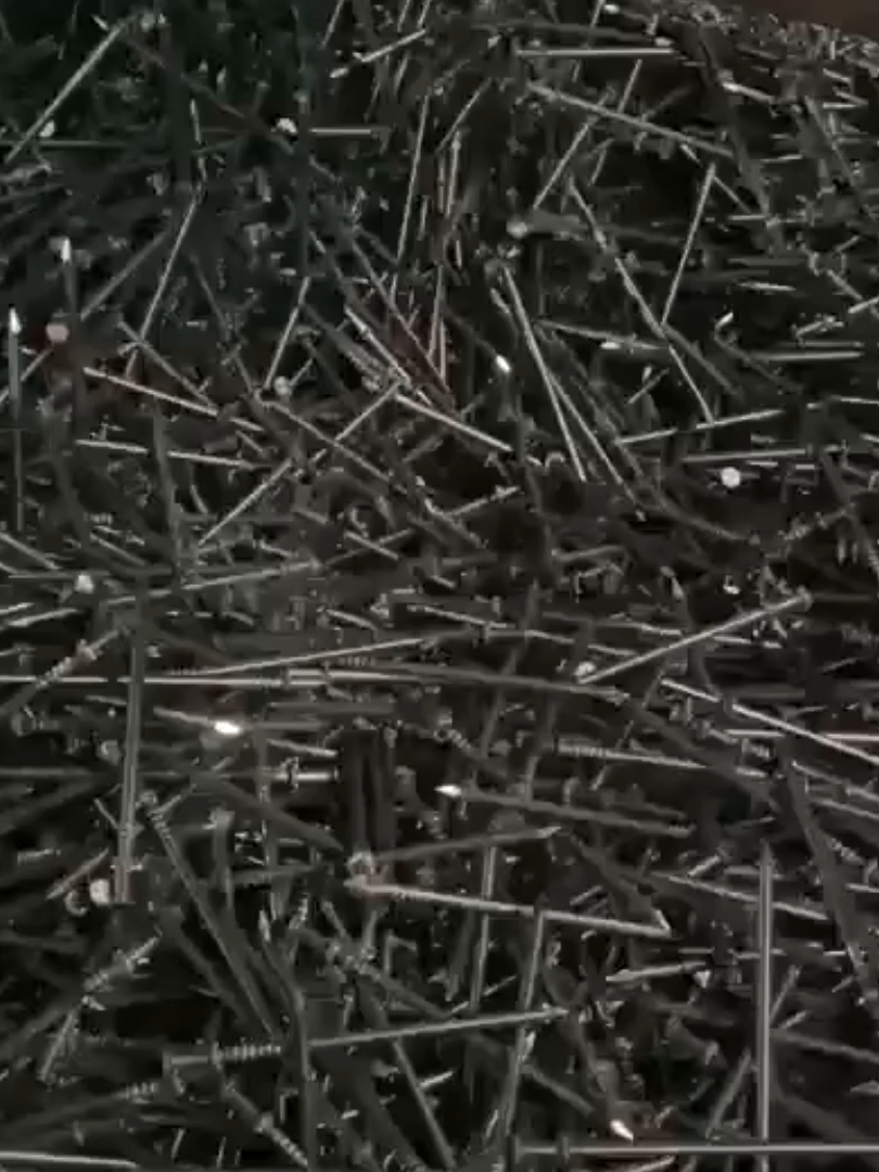 Bright Duplex Nail Smooth/Square Shank Two Head Nails for Temporary Construction#duplexnails #duplexnail