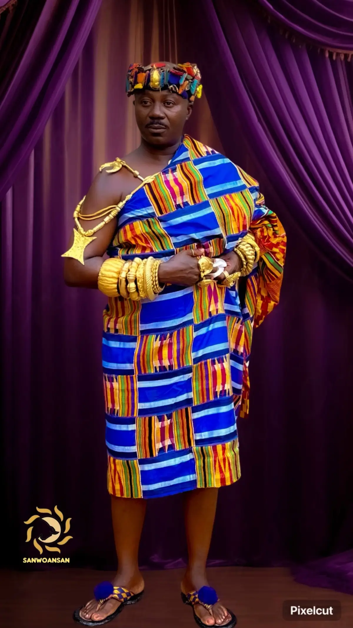 Tradition can never go out of style..#sanwoansan #nanaapauwaifesanwoansan #otumfuo #gyamadudumuseum #Asantihemaa 