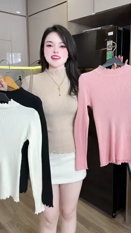 Áo giữ nhiệt len tăm dài tay dễ mang dễ mặc nay lại hơi giá rẻ lắm luôn í #aothuntam   #aolennu #aolentam #aolenco3phan #aolen 