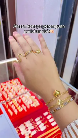 Godaan emas 916 lebih menarik sekarang ya🤩 everything needs money🥰!!  #fypppppppppppppp #4u #trending #kedaiemasnoris #emas916
