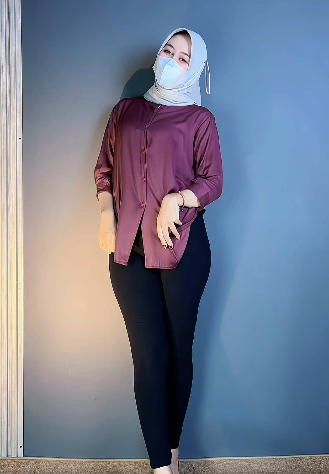 Kemeja nyaman niih beb #OOTD #kemeja #hijabstyle #outfit #foryou 