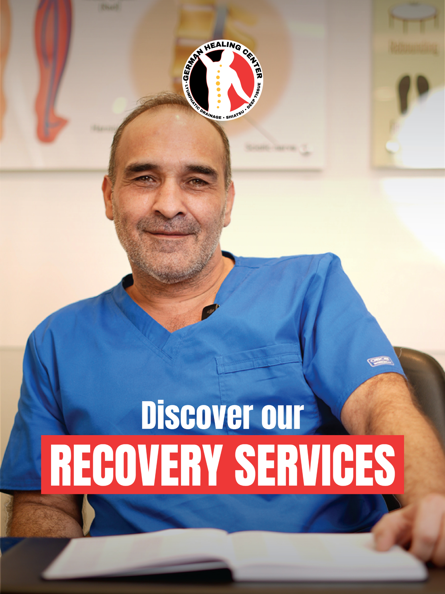 Discover our recovery services ! #germanhealingcenter #germantherapy #healing #painrelief