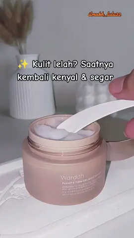 Kulit lembap, kenyal, dan glowing? Coba Wardah Plum & Firm Gel Moisturizer! 💧🍇 Ringan, cepat meresap, bikin kulit makin sehat ✨ Yuk, mulai glowing dari sekarang! 💙 #WardahGlow #PlumAndFirm #KulitKenyal #MoisturizerRingan #SkincareSimple